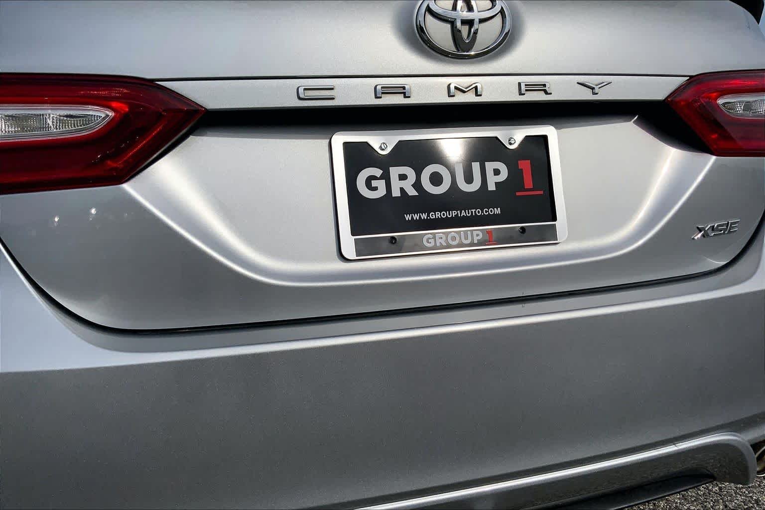 Used 2019 Celestial Silver/Midnight Black Metallic Toyota XSE image 10