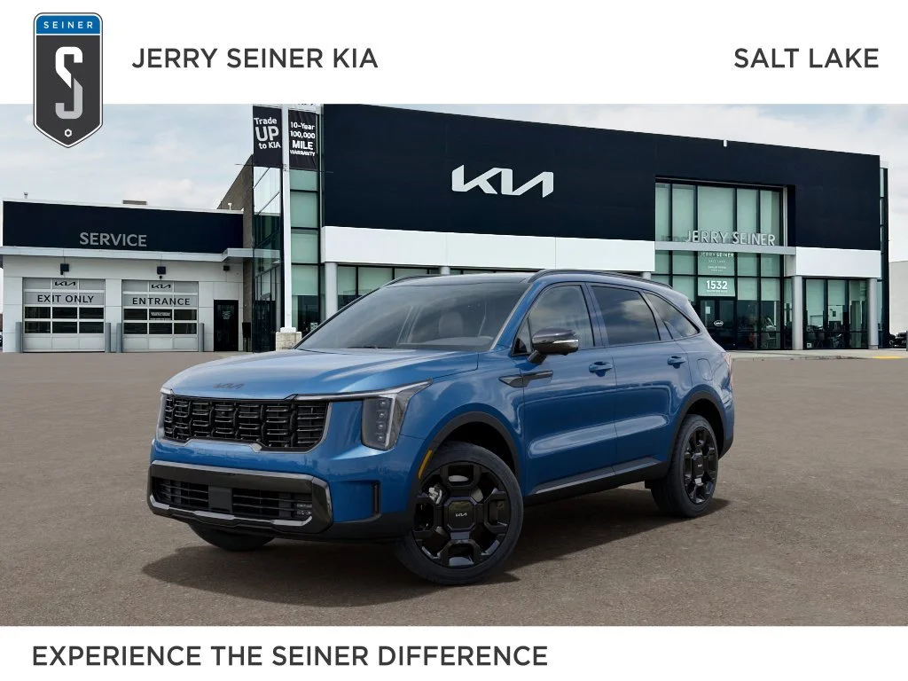 New 2026 Mineral Blue Kia X-Line SX Prestige AWD image 1