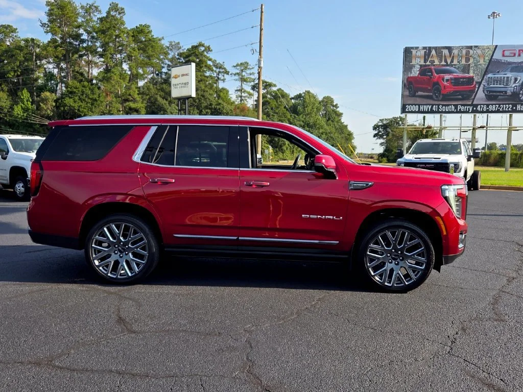 Used 2026 Volcanic Red Tintcoat GMC Denali Ultimate image 16