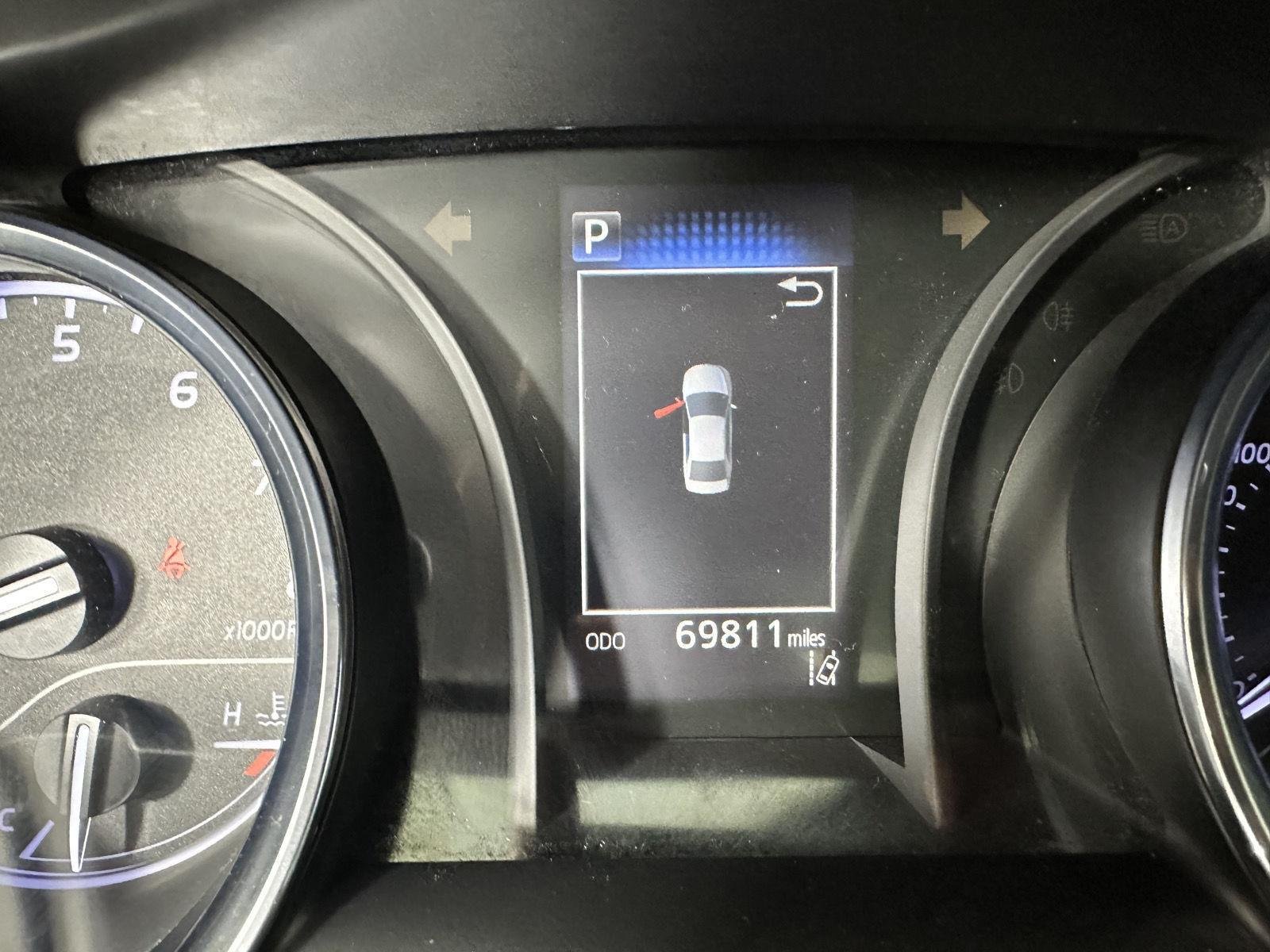 Used 2019 Galactic Aqua Mica Toyota LE image 3