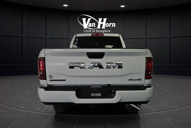 New 2026 Bright White Clear-Coat Exterior Paint RAM Big Horn image 6