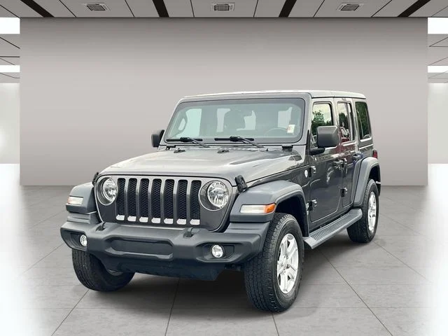 Used 2018 Gray Jeep Unlimited Sport S image 8