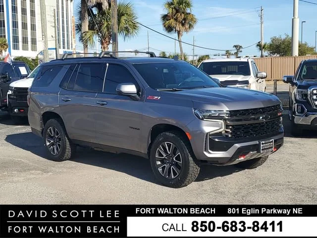 Used 2021 Satin Steel Metallic Chevrolet Z71 image 1