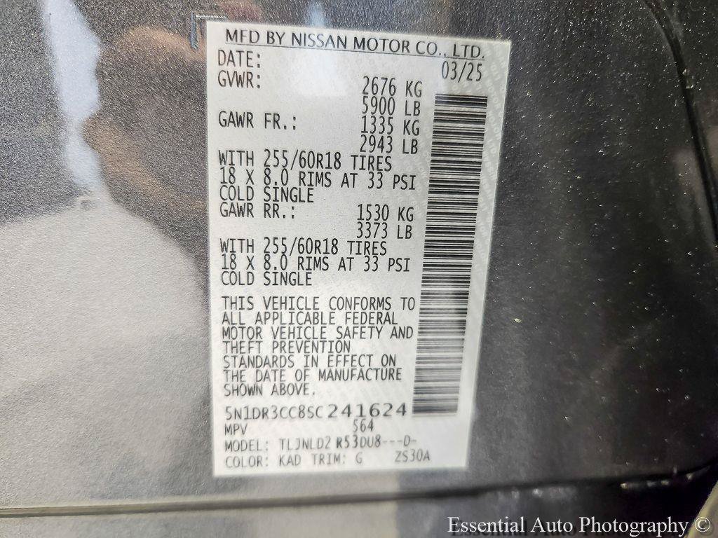 Used 2025 Gun Metallic Nissan SL image 25