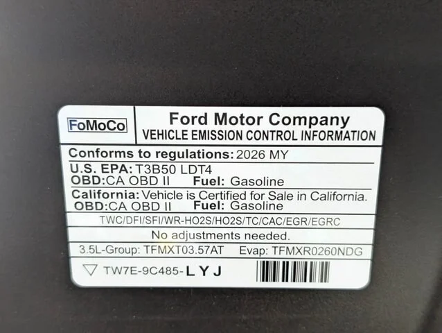 New 2026 Agate Black Metallic Ford King Ranch® image 65