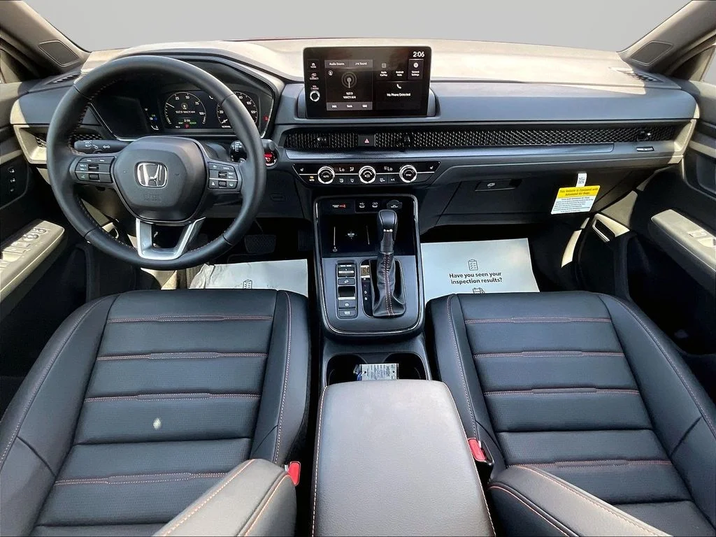 New 2026 Radiant Red Metallic Honda AWD Sport-L Hybrid image 9