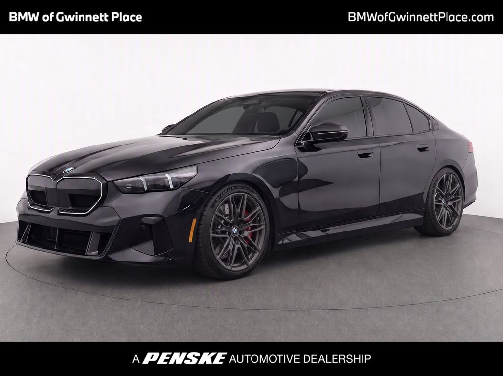 Used 2025 Black Sapphire Metallic BMW Base image 1