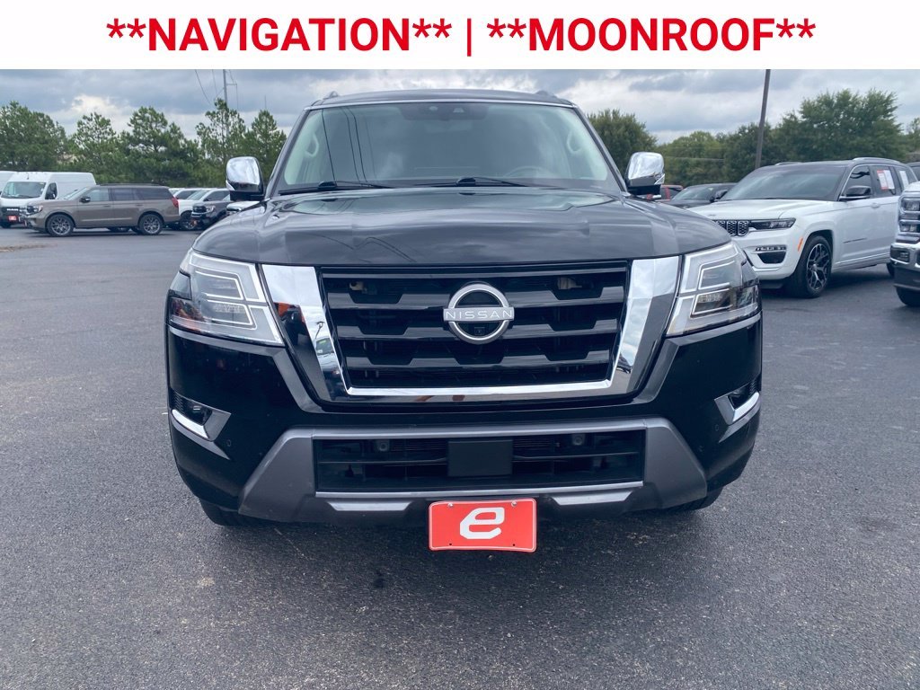Used 2024 Black Nissan Platinum image 2