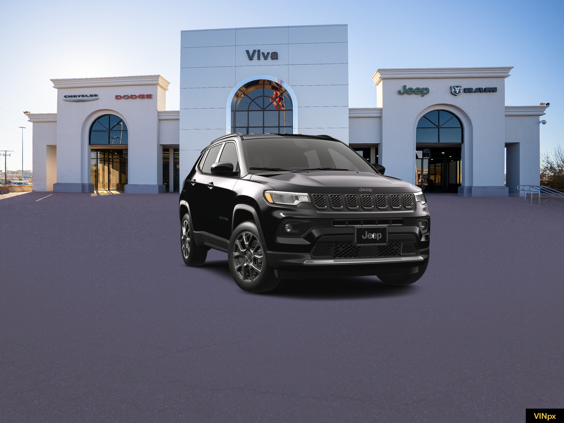 New 2026 Diamond Black Crystal Pearl-Coat Exterior Paint Jeep Latitude image 16