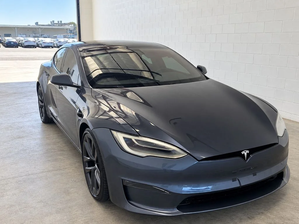 Used 2022 Gray Tesla Base image 6