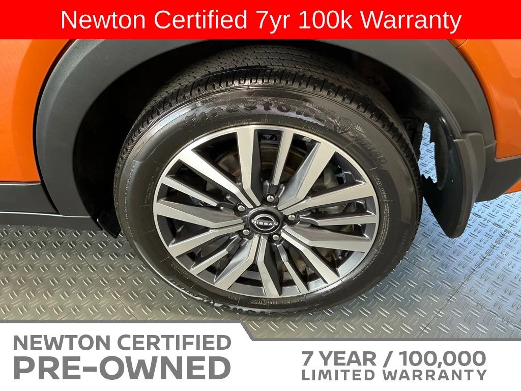 Certified Used 2022 Orange Metallic Nissan SV image 35