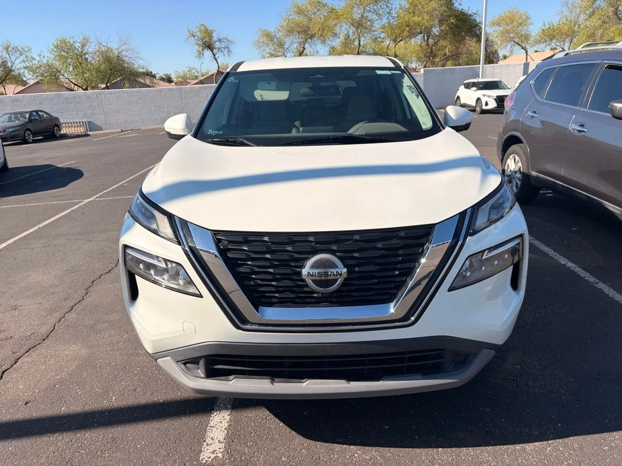Used 2021 Pearl White Tricoat Nissan SV image 2