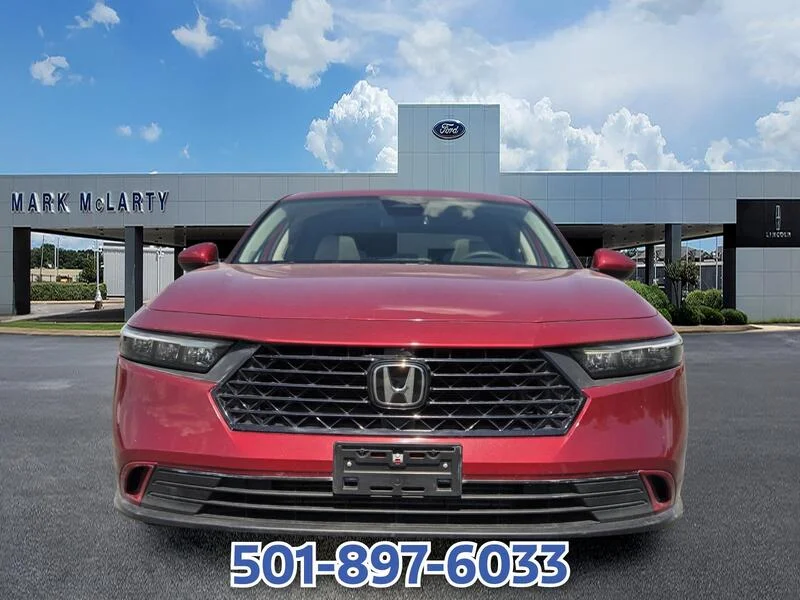 Used 2024 Radiant Red Metallic Honda EX CVT image 8