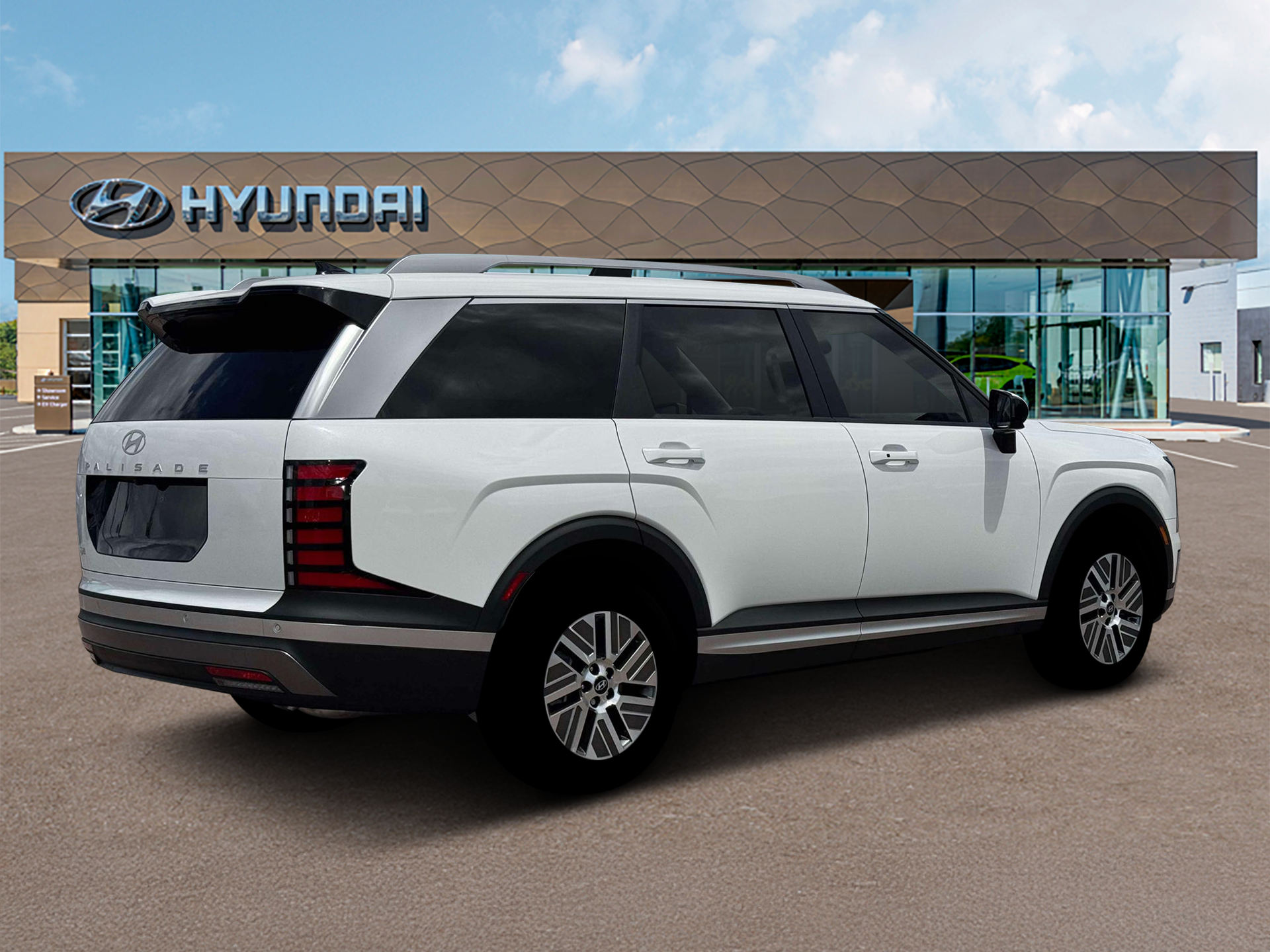 New 2026 White Hyundai Blue SEL 7P image 8