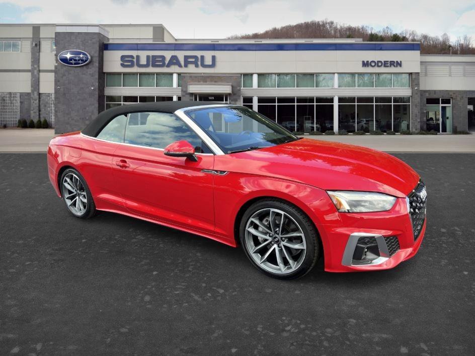Used 2024 Progressive Red Metallic/Black Roof Audi S line Premium Plus image 3