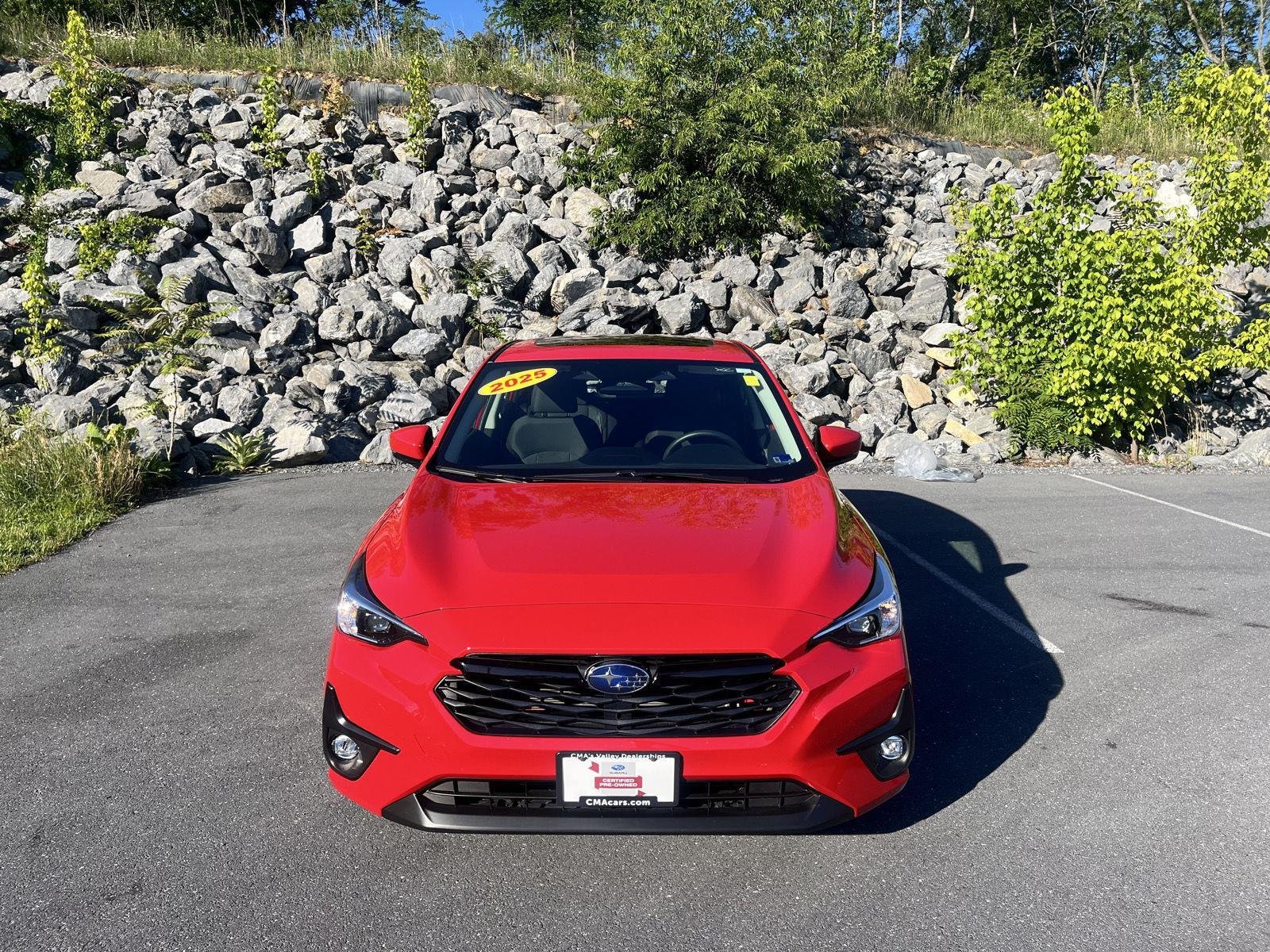 Certified Used 2025 Pure Red Subaru Sport image 2