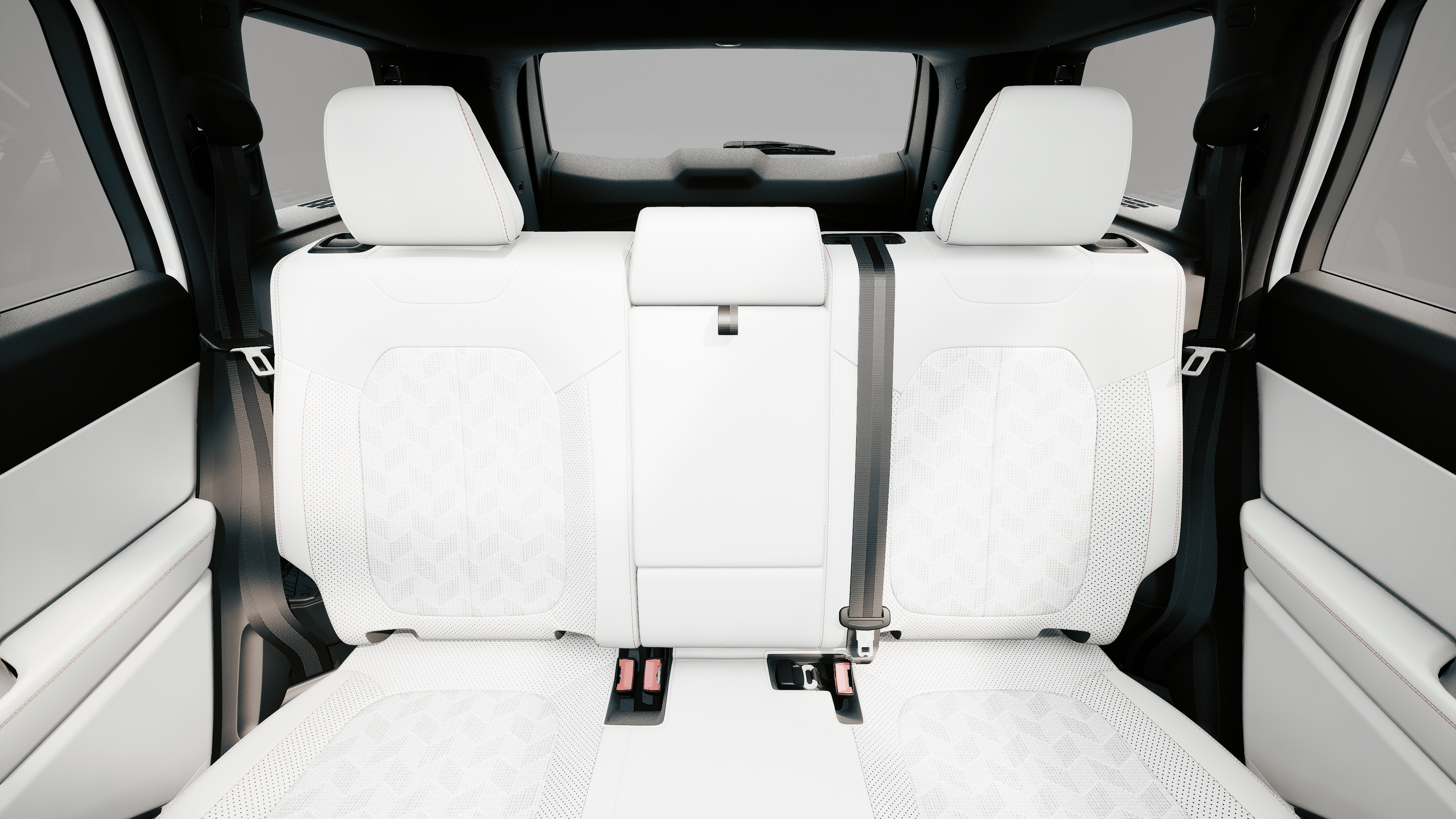 New 2027 Bright White Clear-Coat Paint Jeep Overland image 3
