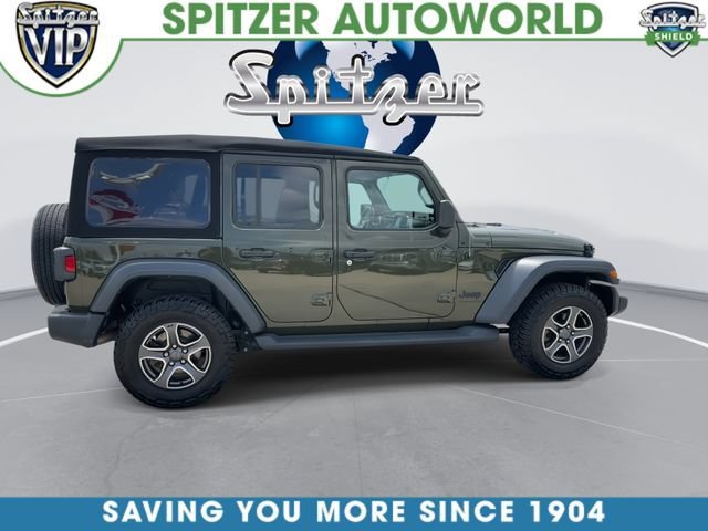 Used 2023 Green Jeep 4-Door Sport S 4x4 image 10