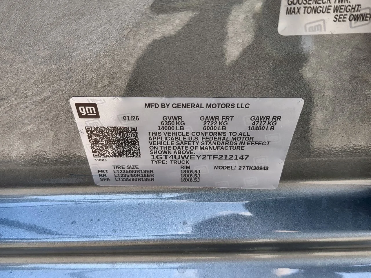 New 2026 Sterling Metallic GMC Denali DRW image 35
