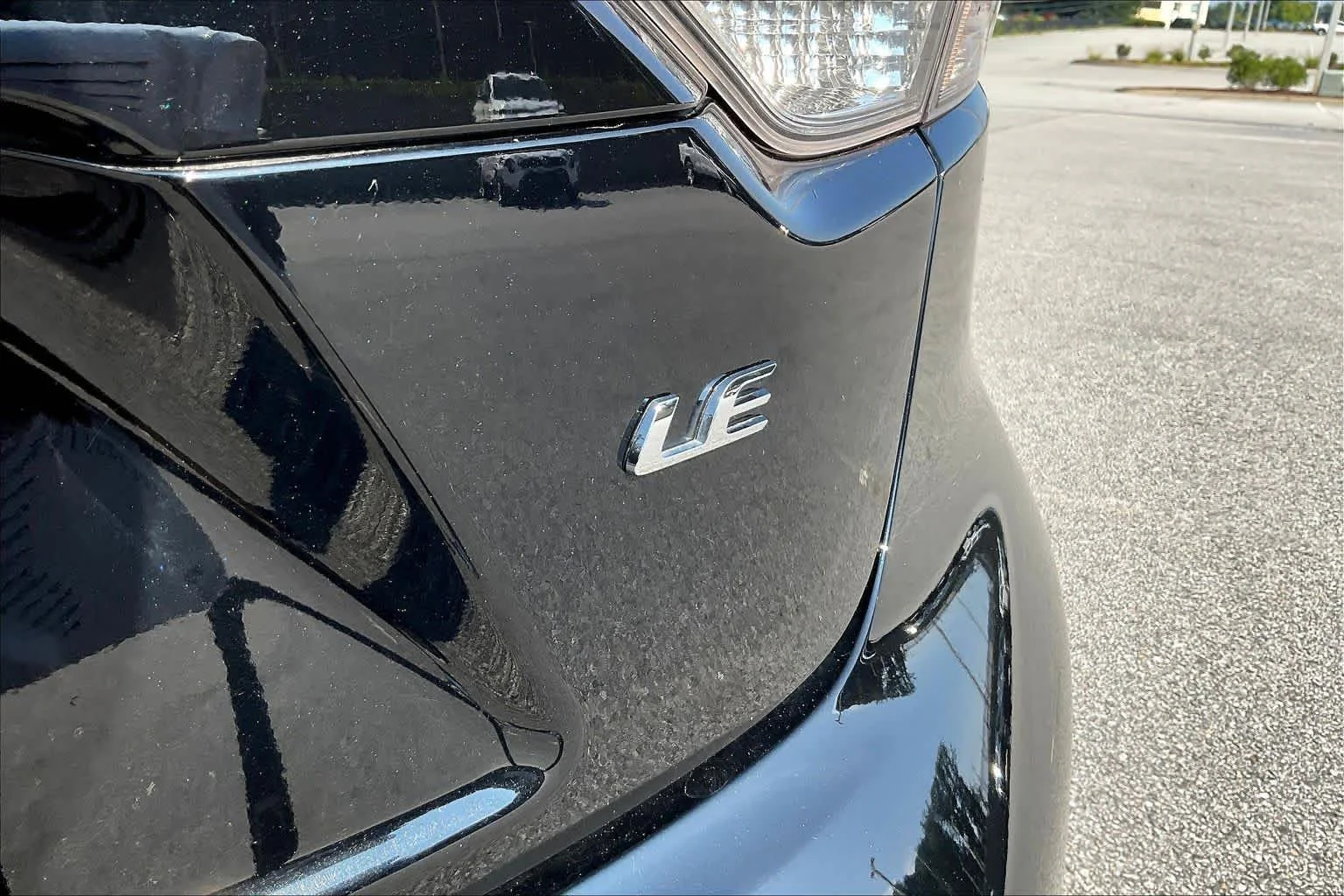 Used 2024 Midnight Black Metallic Toyota LE image 10