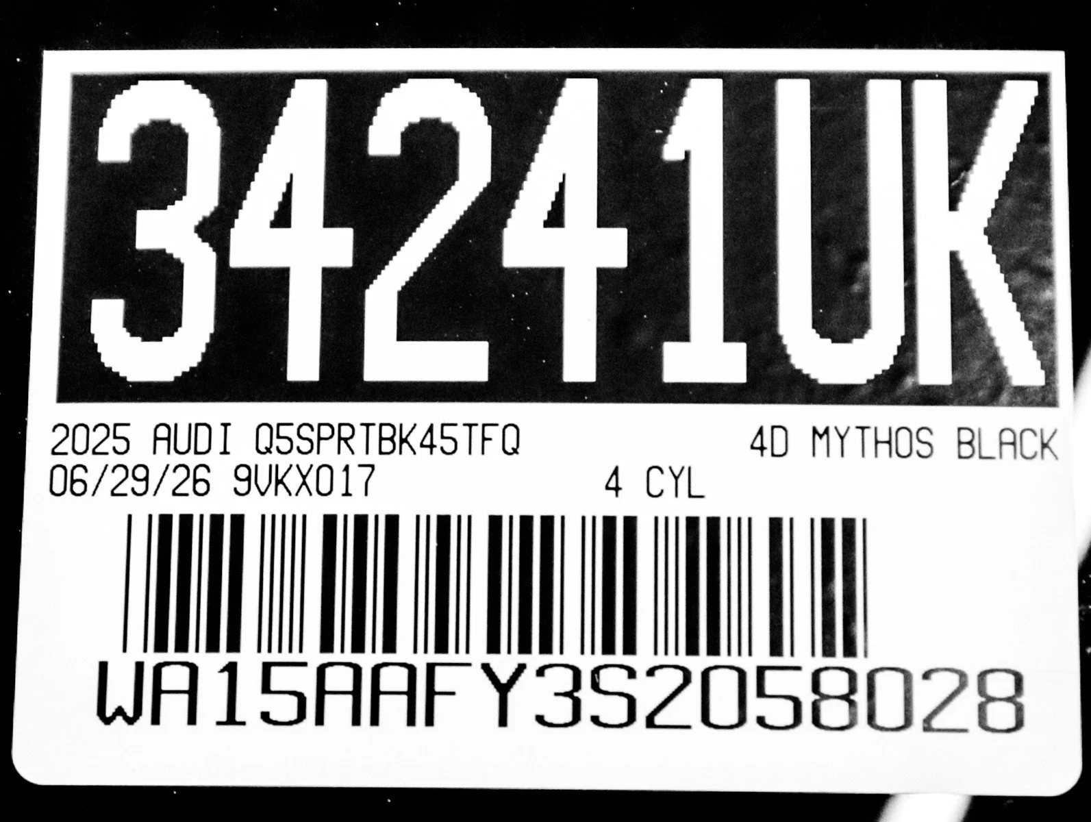 Used 2025 Mythos Black Metallic Audi S line Premium Plus image 33