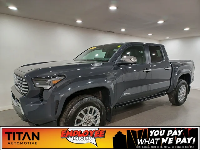2024 Toyota Tacoma Hybrid 4x4*iForce MAX | Adaptive Cruise | 360 Cam | Cooled Leather | Sunroof | Htd Wheel | Tow Pkg