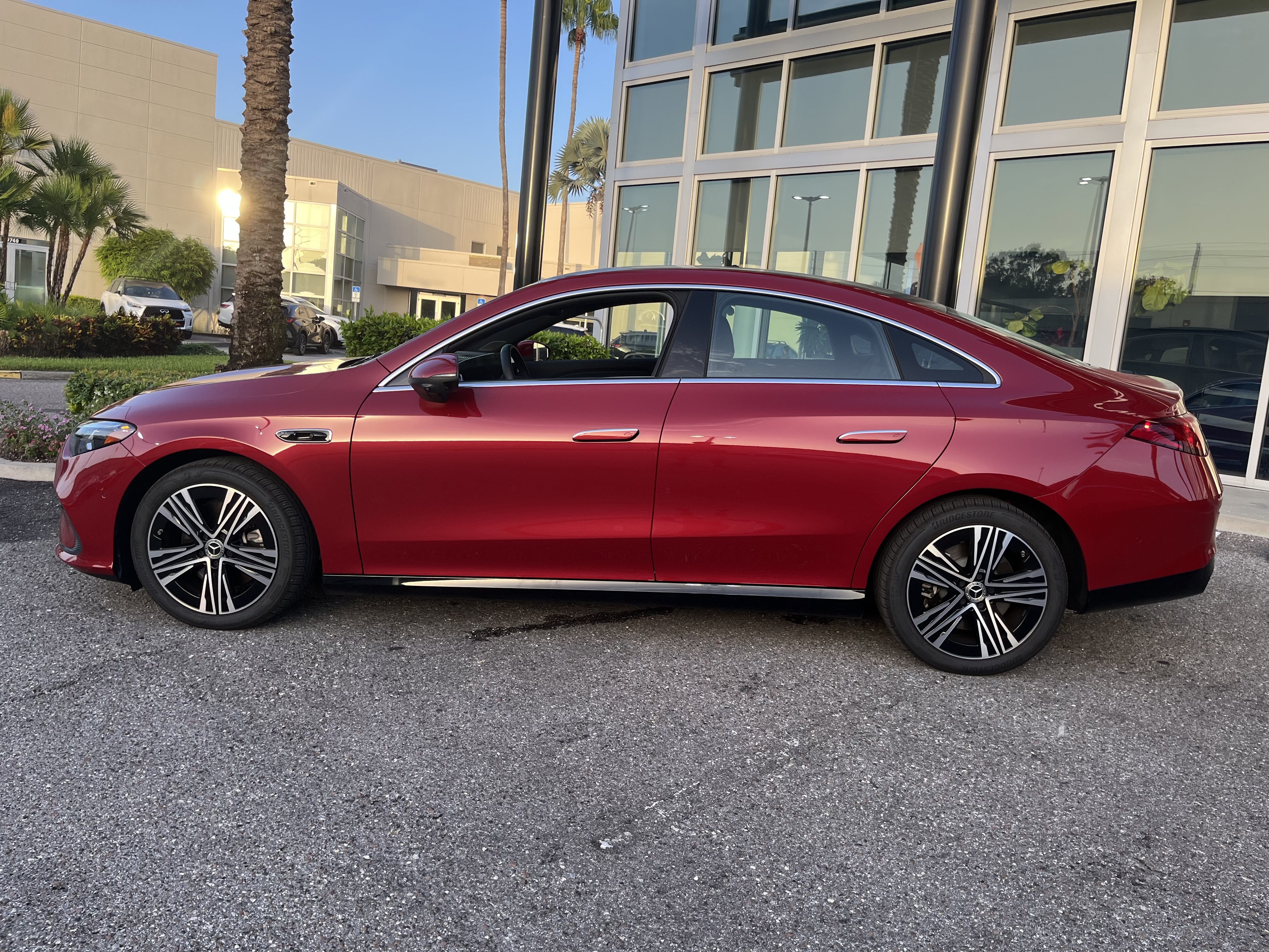 New 2026 MANUFAKTUR Patagonia Red Metallic Mercedes-Benz CLA 250+ image 3