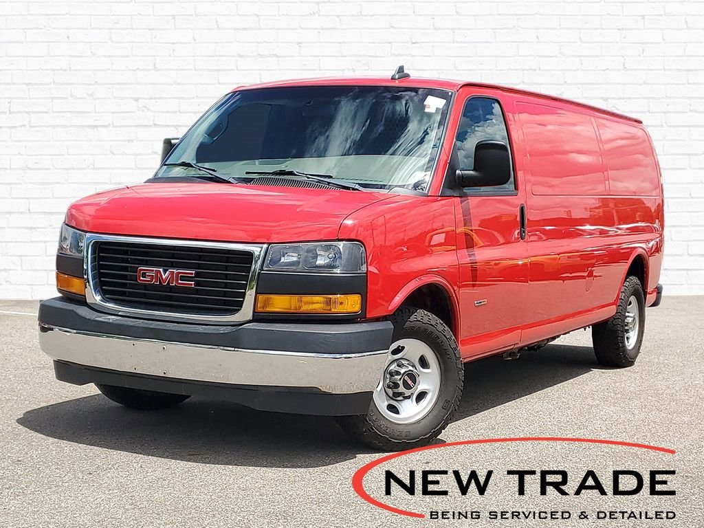 Used 2019 Red GMC Work Van image 1