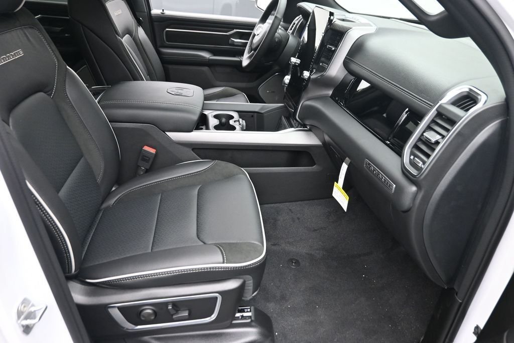 New 2026 Bright White Clear-Coat Exterior Paint RAM Laramie image 9