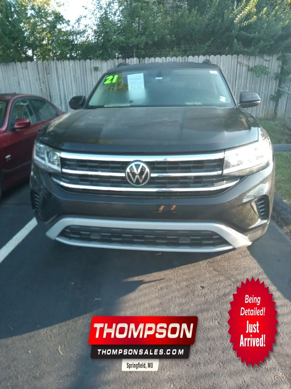 Used 2021 Black Volkswagen 2.0T SE image 1