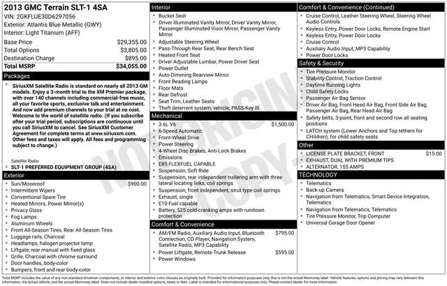 2013 GMC Terrain FWD SLT-1's photo