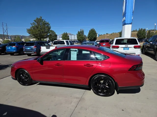 Certified Used 2025 Radiant Red Metallic Honda 1.5T SE image 47