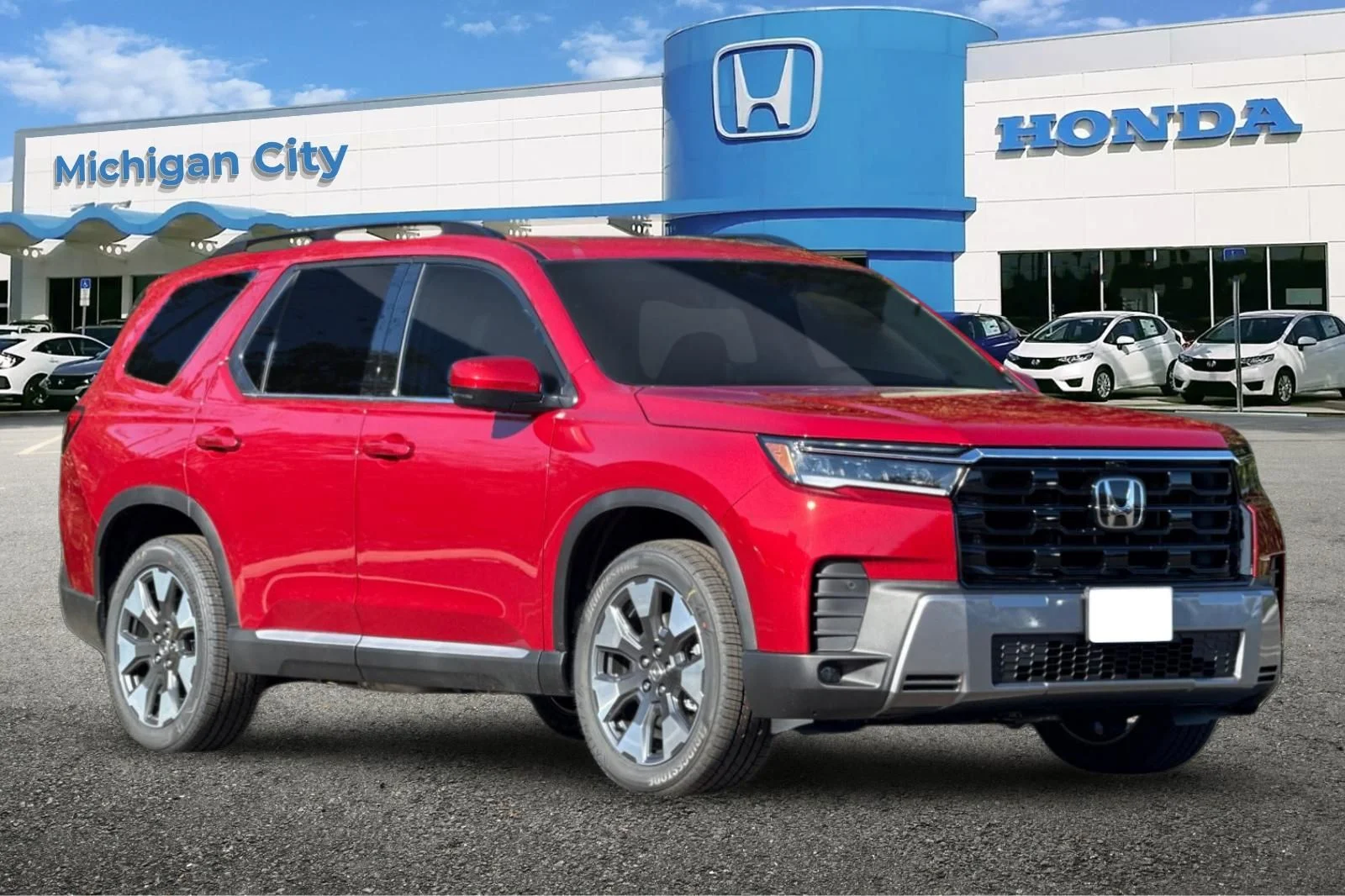 New 2026 Radiant Red Metallic II Honda Touring image 7