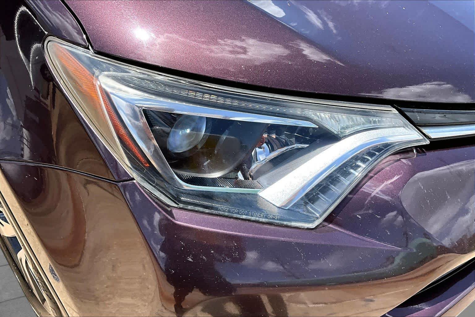 Used 2017 Black Currant Metallic Toyota XLE image 26
