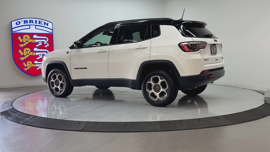 Used 2022 Bright White Clearcoat Jeep Trailhawk image 7