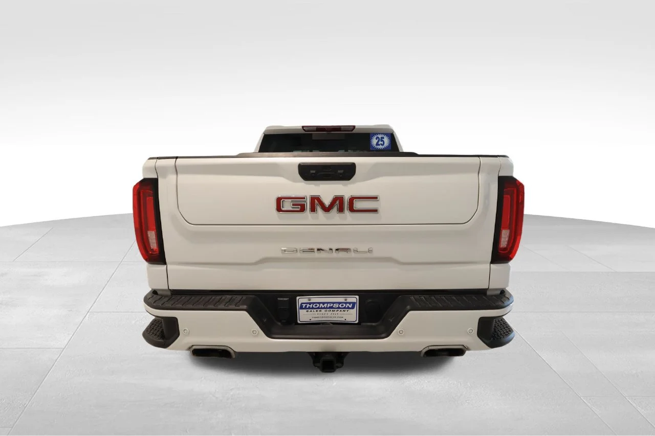 Used 2025 White Frost Tricoat GMC Denali image 3