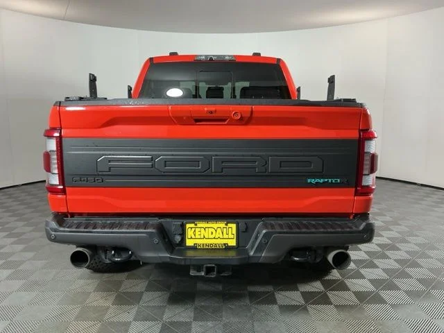 Used 2021 Orange Ford Raptor image 5