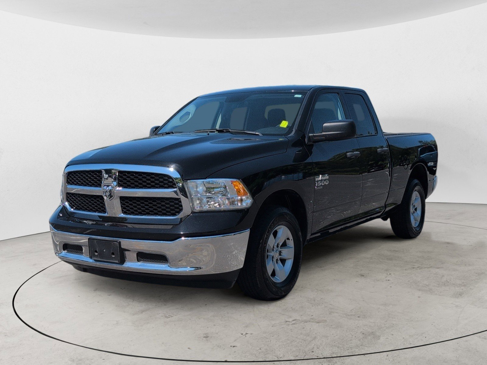 Used 2024 Diamond Black Crystal Pearlcoat Ram SLT image 6