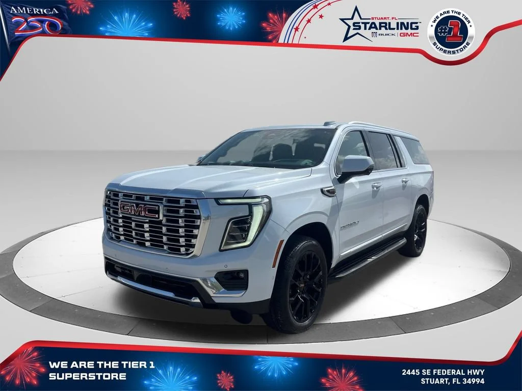 New 2026 Glacier White Tricoat GMC Denali image 1