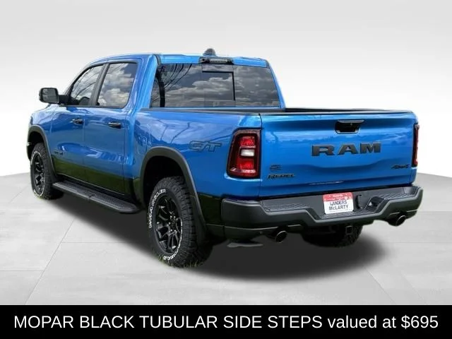 New 2026 Hydro Blue Pearl-Coat Exterior Paint RAM Rebel image 8