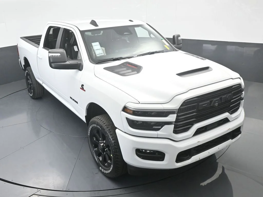 New 2026 Bright White Clear-Coat Exterior Paint RAM Laramie image 53