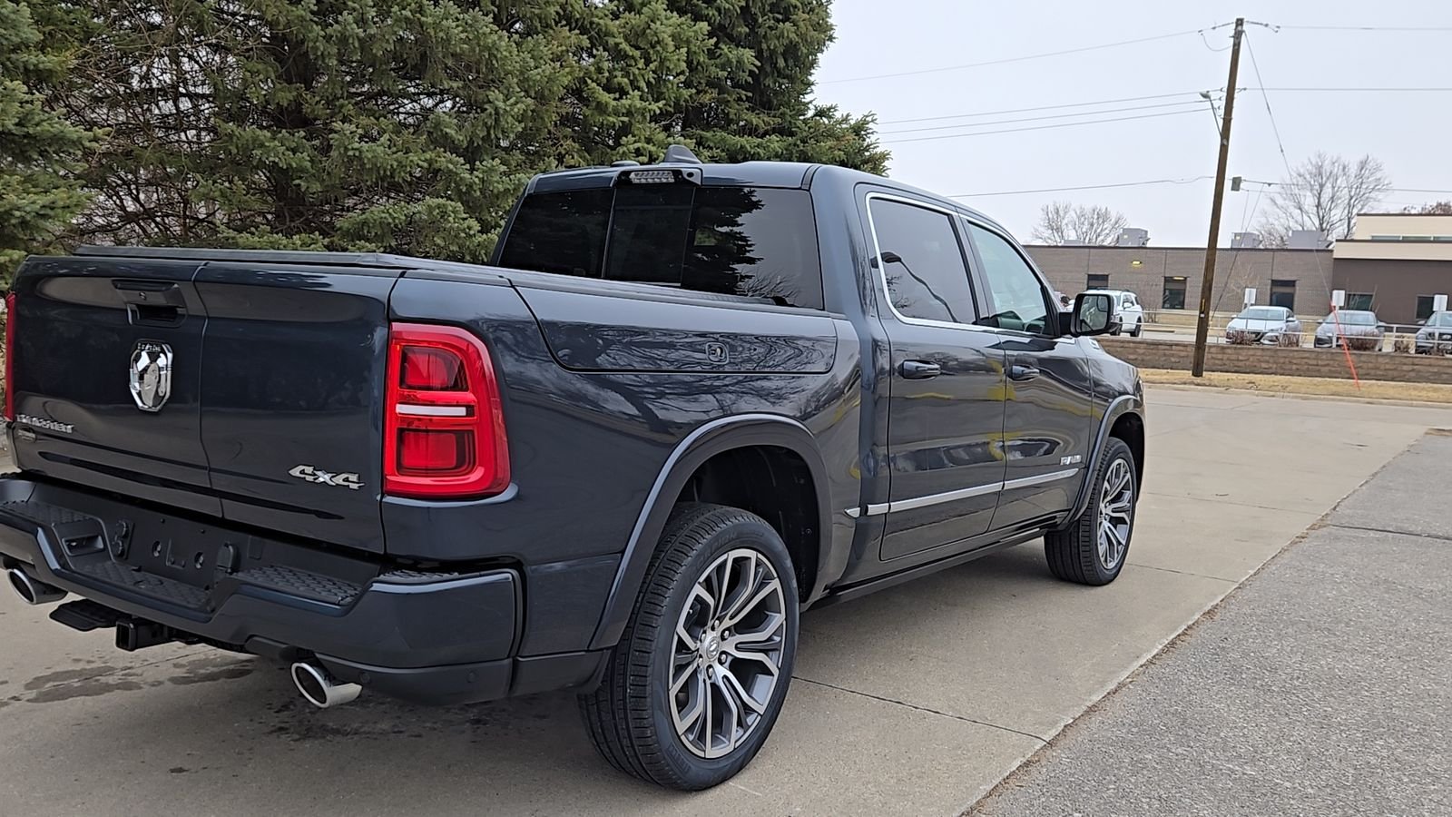 New 2026 Forged Blue Metallic Exterior Paint RAM Tungsten image 37