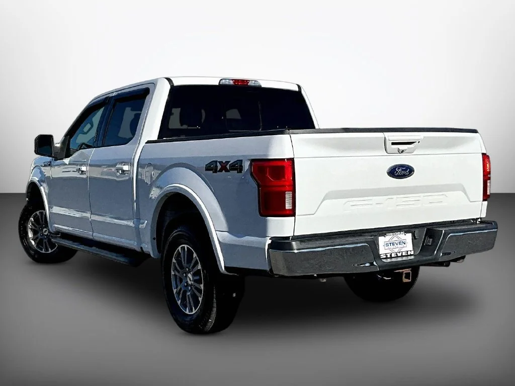 Used 2020 Oxford White Ford Lariat image 4