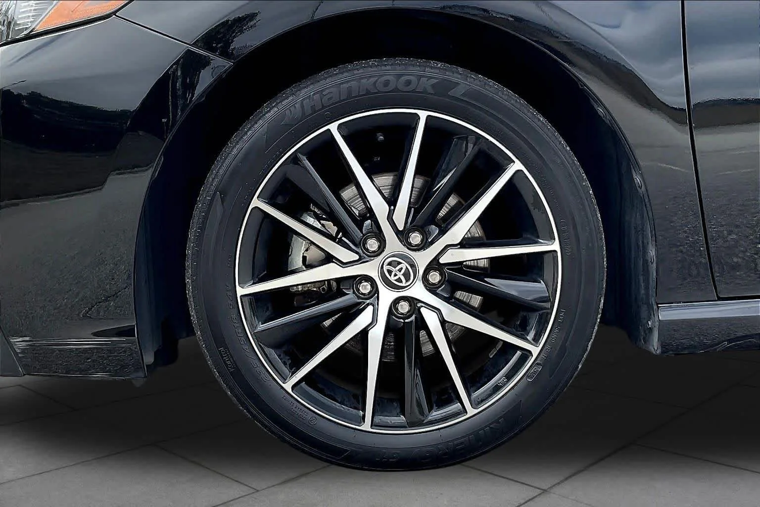 Used 2023 Midnight Black Metallic Toyota SE image 11