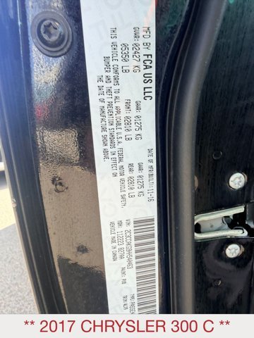 Certified Used 2017 Black Chrysler C image 19