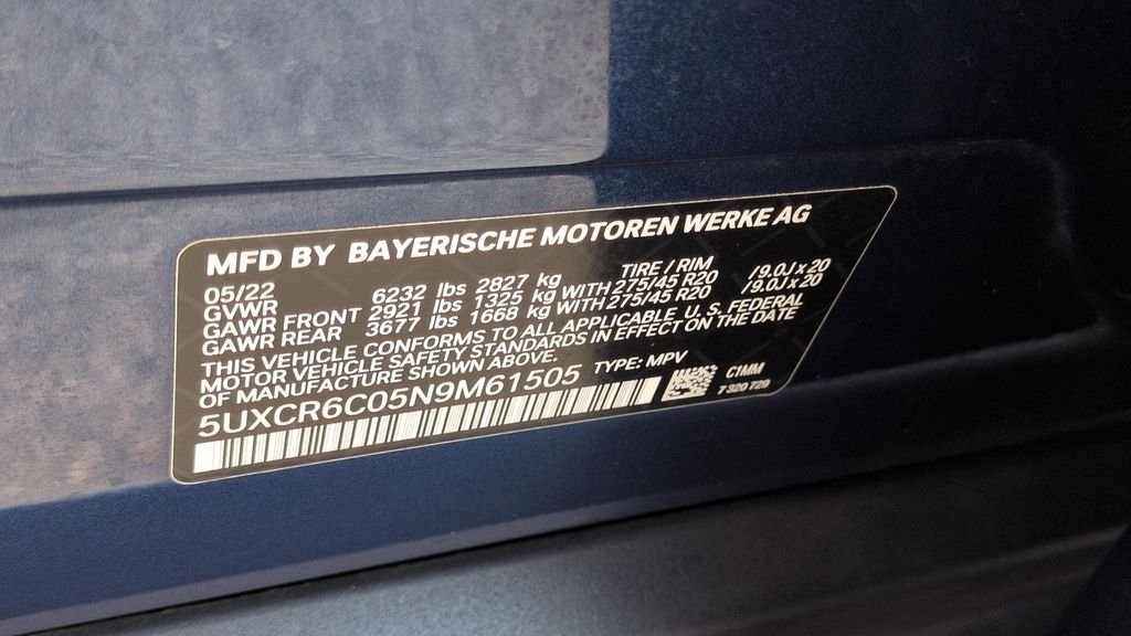 Used 2022 Blue BMW xDrive40i image 25