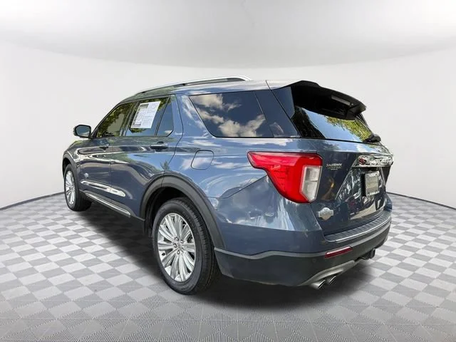 Used 2021 Blue Ford King Ranch image 7