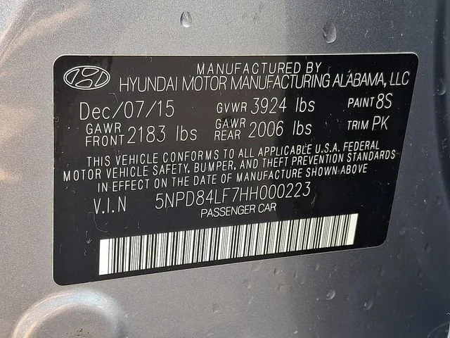 Used 2017 Gray Hyundai Limited image 28