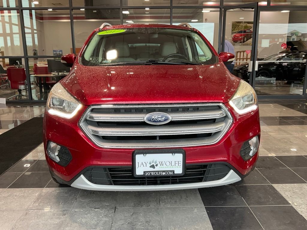 Used 2017 Red Ford Titanium image 2