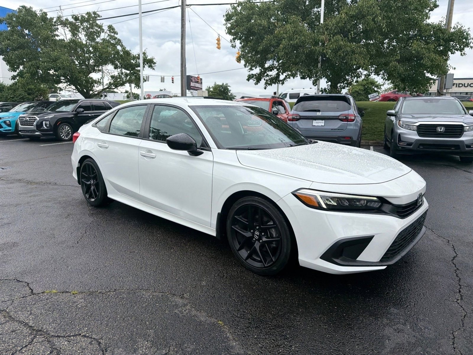 Certified Used 2023 Platinum White Pearl Honda Sport image 28